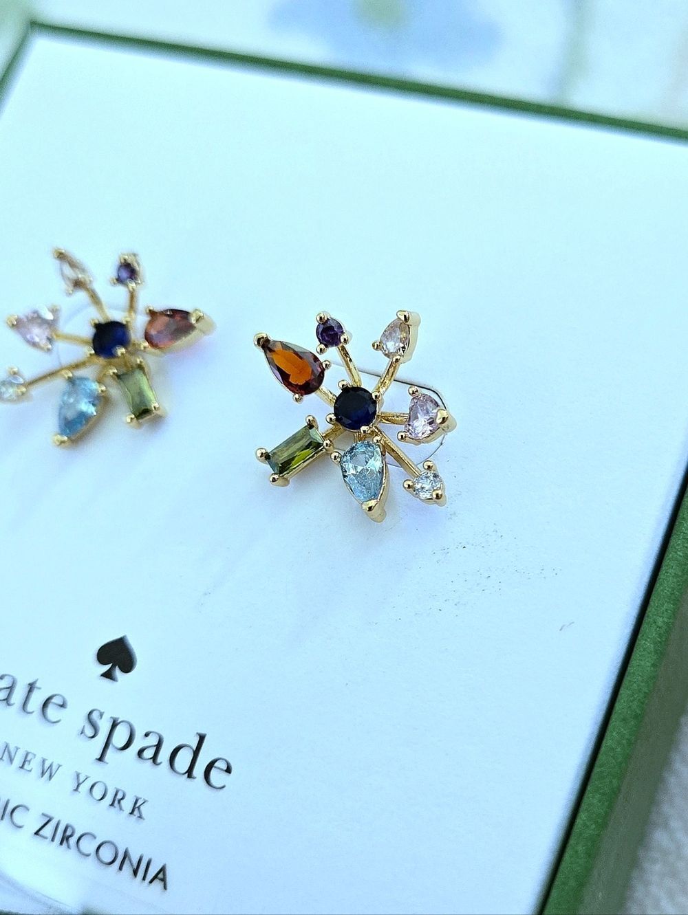 Kate Spade♠️ "Firework🎆 Floral💐" Earrings - Picture 5 of 16